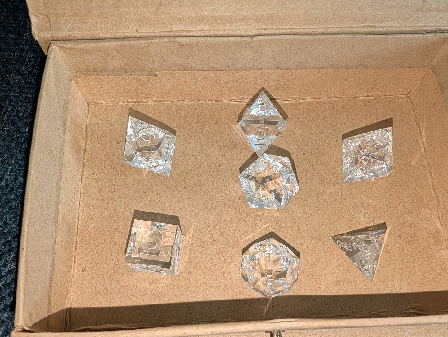 Polyhedral dice set