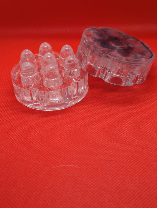 Bullet Shaped Dice with Revolver Case