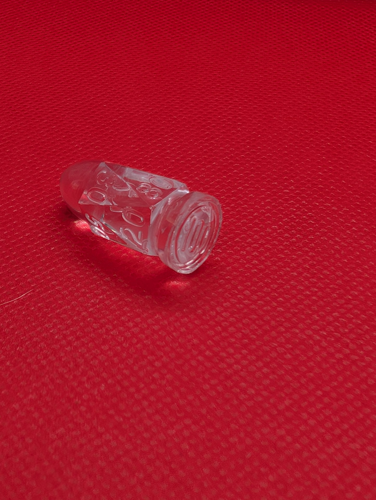 Bullet Shaped Dice with Revolver Case