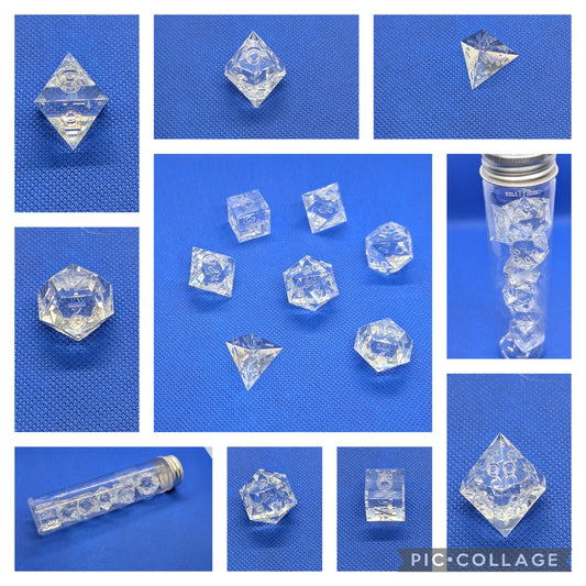 Polyhedral dice set