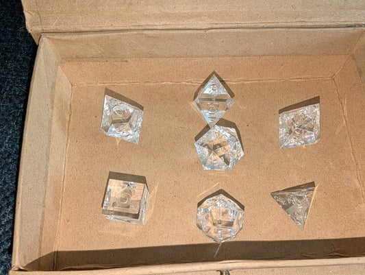 Polyhedral dice set